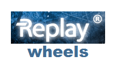replay wheels logo